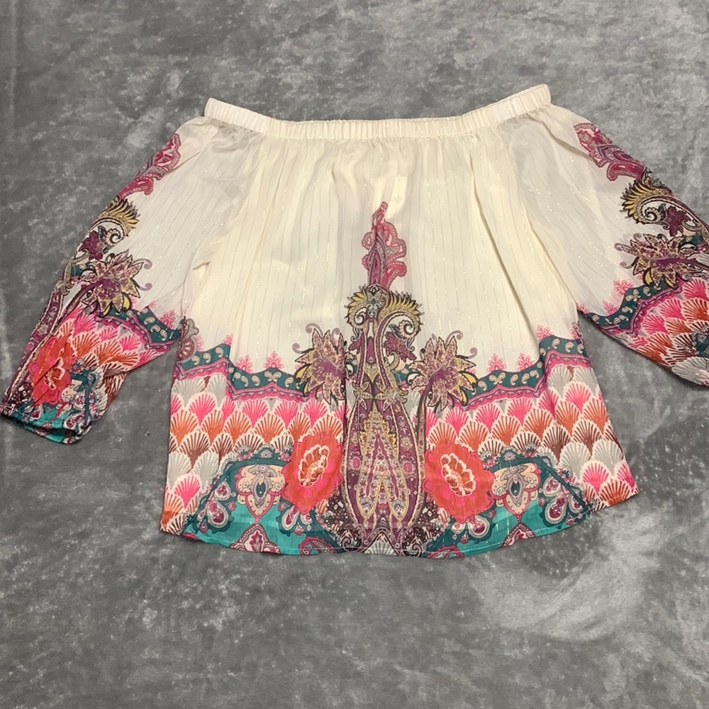 NWOT Cato off the shoulder top.